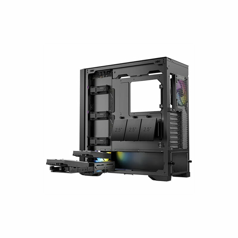 Antec Performance FT1 E-ATX |ATX |M-ATX | ITX ARGB Full-Tower Gaming Chassis - Black